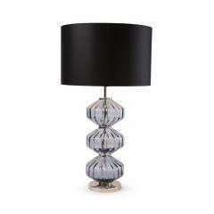  Luxe WALLIS Lineo Glass Geometric Table Lamp - 3453776