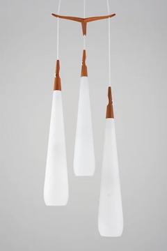  Luxus Midcentury Swedish Chandelier by Luxus Sweden - 2575703
