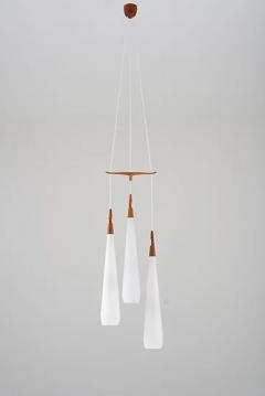  Luxus Midcentury Swedish Chandelier by Luxus Sweden - 2575712