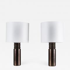  Luxus Pair of Swedish Ceramic Table Lamps by Luxus - 901566