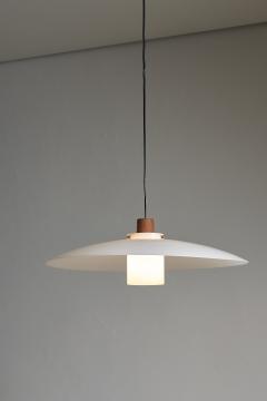 Luxus Teak and Plexiglass Model 1534 Pendant 1960s - 4500366