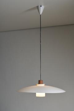  Luxus Teak and Plexiglass Model 1534 Pendant 1960s - 4500368