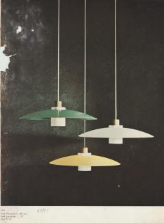  Luxus Teak and Plexiglass Model 1534 Pendant 1960s - 4500372