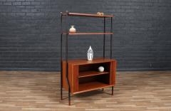  Lyby Mobler Danish Modern Tambour Door Bookshelf by Lyby Mobler - 4196508