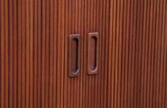  Lyby Mobler Danish Modern Tambour Door Bookshelf by Lyby Mobler - 4196515