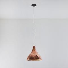  Lyfa 1950s Bent Karlby Perforated Pendant in Copper for Lyfa - 3668624