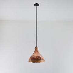  Lyfa 1950s Bent Karlby Perforated Pendant in Copper for Lyfa - 3668625