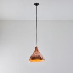  Lyfa 1950s Bent Karlby Perforated Pendant in Copper for Lyfa - 3668626