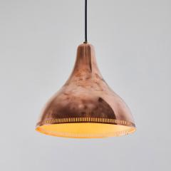  Lyfa 1950s Bent Karlby Perforated Pendant in Copper for Lyfa - 3668627