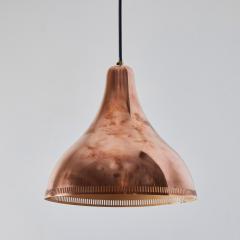  Lyfa 1950s Bent Karlby Perforated Pendant in Copper for Lyfa - 3668628