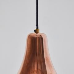  Lyfa 1950s Bent Karlby Perforated Pendant in Copper for Lyfa - 3668629