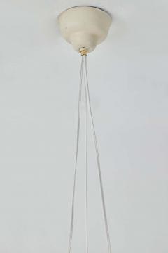  Lyfa 1950s Glass and Brass Suspension Lamp by Bent Karlby for Lyfa - 1919057