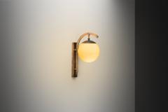  Lyfa Art Deco Dome Wall Lamp by Lyfa Attr Denmark ca 1930s - 4563184