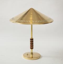  Lyfa Danish Brass Table Lamp Produced by Lyfa 1956 and Designed by Bent Karlby - 1921788