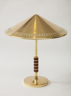  Lyfa Danish Brass Table Lamp Produced by Lyfa 1956 and Designed by Bent Karlby - 1921790