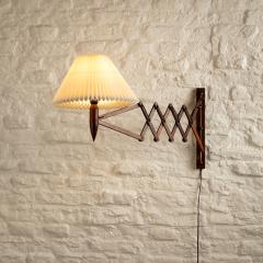 Lyfa Large Rosewood Scissor Lamp by Lyfa Denmark 1960s - 2639446