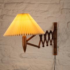  Lyfa Large Rosewood Scissor Lamp by Lyfa Denmark 1960s - 2948045