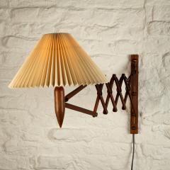  Lyfa Large Rosewood Scissor Lamp by Lyfa Denmark 1960s - 2948046