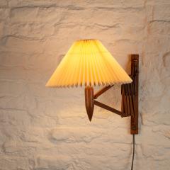  Lyfa Large Rosewood Scissor Lamp by Lyfa Denmark 1960s - 2948047