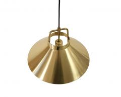  Lyfa Midcentury Ceiling Light in Brass by Lyfa 1960s - 2282069