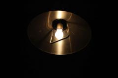  Lyfa Midcentury Ceiling Light in Brass by Lyfa 1960s - 2282079