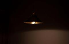  Lyfa Midcentury Ceiling Light in Brass by Lyfa 1960s - 2282080