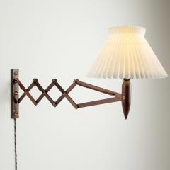  Lyfa Rosewood Scissor Lamp by Lyfa Denmark 1960s - 2189200