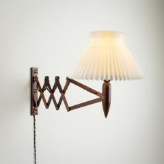  Lyfa Rosewood Scissor Lamp by Lyfa Denmark 1960s - 2189202