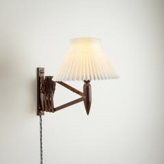  Lyfa Rosewood Scissor Lamp by Lyfa Denmark 1960s - 2189203