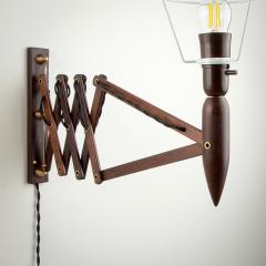  Lyfa Rosewood Scissor Lamp by Lyfa Denmark 1960s - 2189205