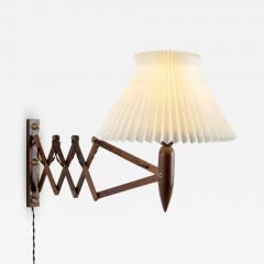  Lyfa Rosewood Scissor Lamp by Lyfa Denmark 1960s - 2202759