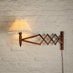  Lyfa Rosewood Scissor Lamp by Lyfa Denmark 1960s - 2956277