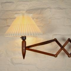  Lyfa Rosewood Scissor Lamp by Lyfa Denmark 1960s - 2956278