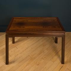  Lysberg Hansen A beautiful Danish end table by Lysberg Hansen and Therp rosewood circa 1950 - 1768874