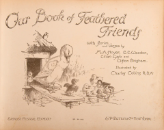  M A HOYER Our Book of Feathered Friends by M A HOYER - 3765631
