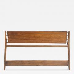  M Singer Sons Furniture 1950s Rosewood Headboard Bertha Schaefer Singer Sons Attributed Restored - 4490951