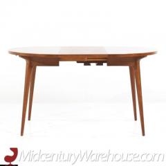  M Singer Sons Furniture Bertha Schaefer for Singer and Sons Mid Century Walnut Dining Table - 3463082