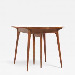  M Singer Sons Furniture Bertha Schaefer for Singer and Sons Mid Century Walnut Dining Table - 3467323