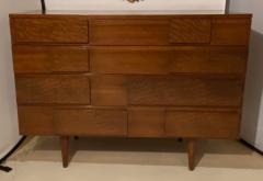  M Singer Sons Furniture Gio Ponti Four Drawer Dresser Chest with M Singer and Sons Label - 2972336