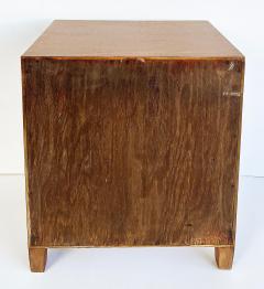  M Singer Sons Furniture Gio Ponti Singer Sons Walnut Rosewood Nightstands Restored Pair - 4507478