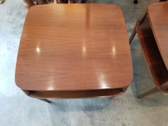  M Singer Sons Furniture PAIR OF MODERNIST TEAK SIDE TABLES BY M SINGER SONS - 2578071