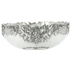  M W Galt Bro Large Sterling Silver Decorative Footed Bowl - 2716937