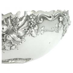  M W Galt Bro Large Sterling Silver Decorative Footed Bowl - 2716939