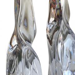  M ler s Glasbruk Pair of Table Lamps in Crystal by M ler s Glasbruk - 3489503