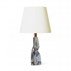  M ler s Glasbruk Pair of Table Lamps in Crystal by M ler s Glasbruk - 3489505