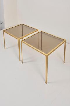  M nchner Werkst tten Set of Two Brass and Glass Nesting Tables by M nchner Werkst tten - 935275