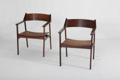  M veis Cantu Mid Century Modern Pair of Armchair by M veis Cantu 1960s - 3949839