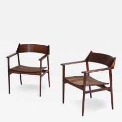  M veis Cantu Mid Century Modern Pair of Armchair by M veis Cantu 1960s - 3952301