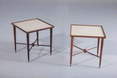  M veis Cavallaro Mid Century Modern Pair of Side Tables by M veis Cavallaro Brazil 1960s - 3280145