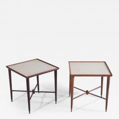  M veis Cavallaro Mid Century Modern Pair of Side Tables by M veis Cavallaro Brazil 1960s - 3281245